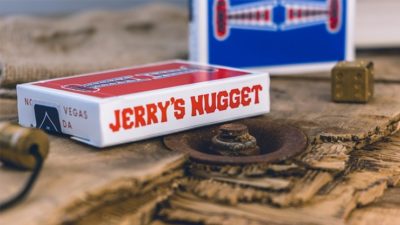 Jerry's Nuggets Hofzinser Card, Red by The Hanrahan Gaff Company - Image 2