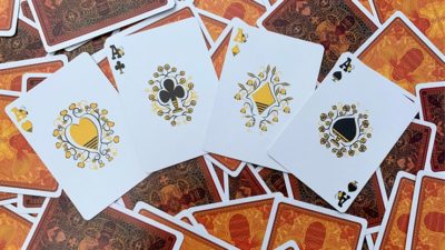 Gilded Bicycle Beekeeper Playing Cards, Light - Image 2