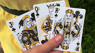 Gilded Bicycle Beekeeper Playing Cards, Light - Image 5