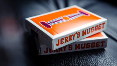 Gilded Vintage Feel Jerry's Nuggets, Orange Playing Cards - Image 6