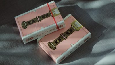 Gemini Casino Pink Playing Cards by Gemini