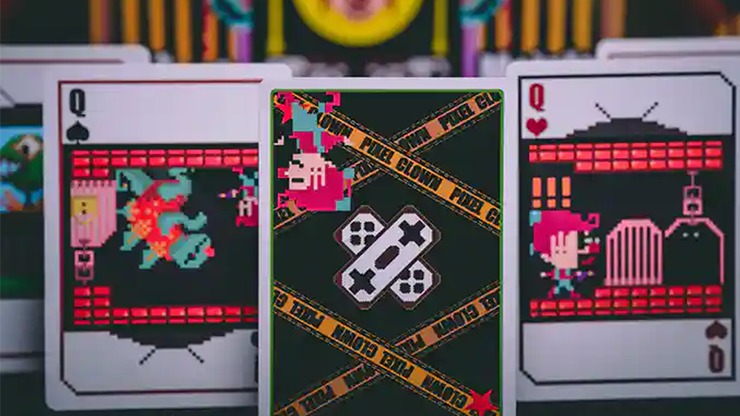 Pixel Clown Playing Cards - Image 5
