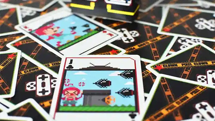 Pixel Clown Playing Cards - Image 6