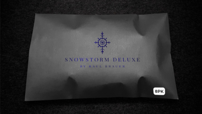 Snowstorm Deluxe, White by Raul Brauer