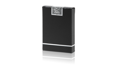 Limited Edition Butterfly Playing Cards, Black and Silver by Ondrej Psenicka - Image 3