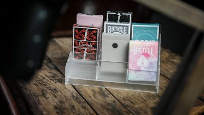 Acrylic, Small - 18 Decks Card Magic Display by TCC