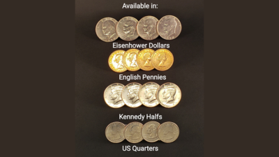 Symphony Coins, US Kennedy Gimmicks and Online Instructions by RPR Magic Innovations - Image 3