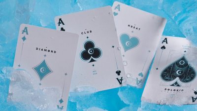 Solokid Cyan Playing Cards by Bocopo - Image 4
