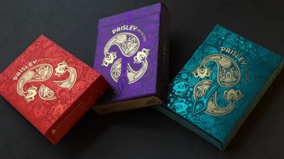 Collector's Paisley Royals Purple, Numbered Seals Playing Cards by Dutch Card House Company - Image 6