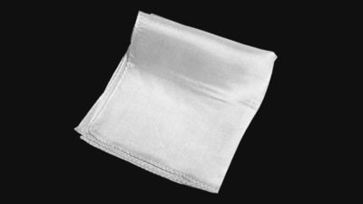 Rice Spectrum Silk 12 inch, White by Silk King Studios