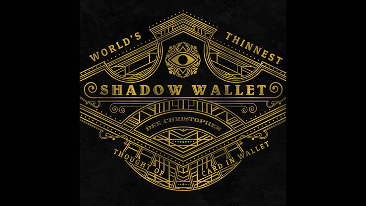 Shadow Wallet Carbon Fiber, Gimmick and Online Instructions by Dee Christopher and 1914