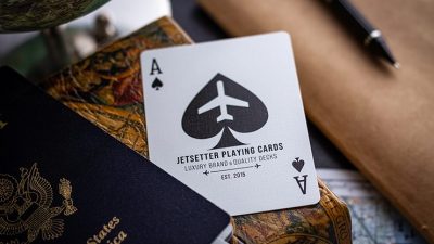 Limited Edition Lounge in Terminal Teal by Jetsetter Playing Cards - Image 2