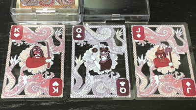 Dragon Transparent Playing Cards, Mighty Black - Image 4