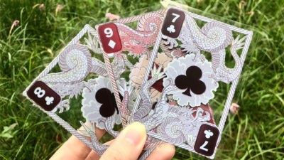Dragon Transparent Playing Cards, Mighty Black - Image 5