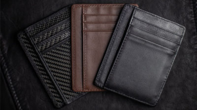 Limited Edition Shadow Wallet Bourbon Tan Leather, Gimmick and Online Instructions by Dee Christopher and 1914 - Image 3