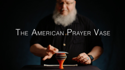 The American Prayer Vase Genie Bottle ORANGE by Big Guys Magic - Image 3