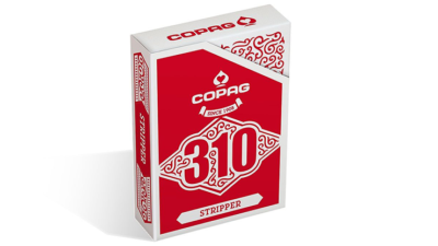 Copag 310 Stripper, Red Playing Cards