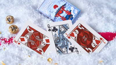 Solokid Sakura, Blue Playing Cards by BOCOPO - Image 4