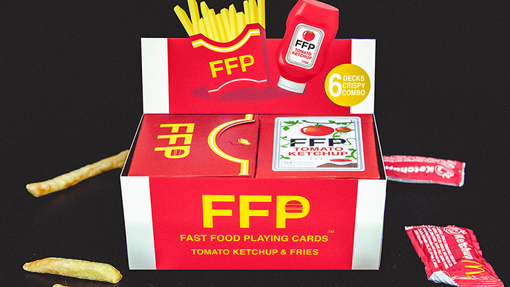 Ketchup and Fries Combo, 1/2 Brick Playing Cards by Fast Food Playing Cards - Image 2
