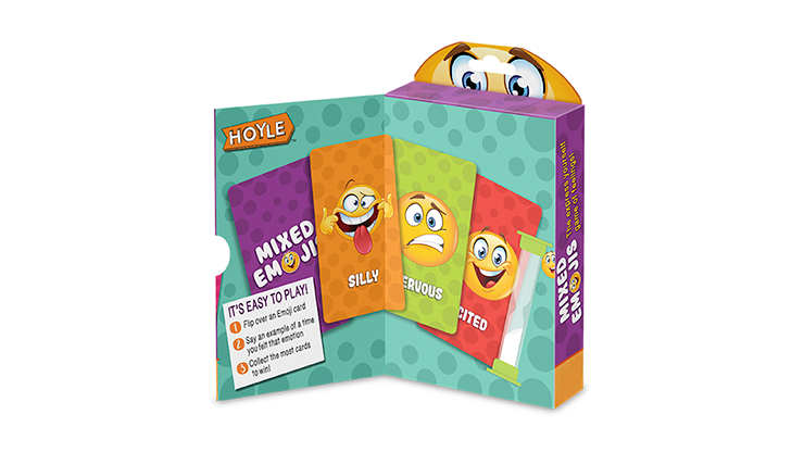 Hoyle Mixed Emojis Playing Cards by US Card Magic - Image 3