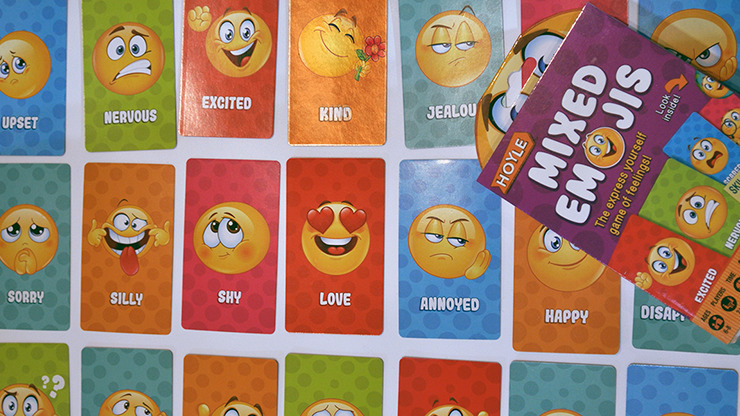 Hoyle Mixed Emojis Playing Cards by US Card Magic