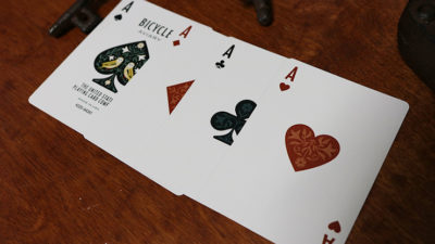 Bicycle Aviary, Orange Playing Cards - Image 4