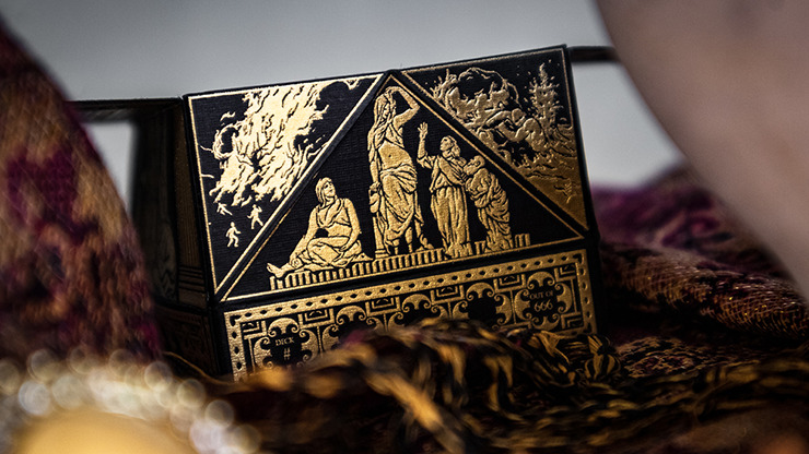 Gilded Limited Edition 2020 National Card Magic Magic Pandora's Box, Blue dot side, Destruction by Seasons Card Magic - Image 2