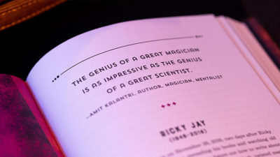 HOW MAGICIANS THINK: MISDIRECTION, DECEPTION, AND WHY MAGIC MATTERS by Joshua Jay - Image 5
