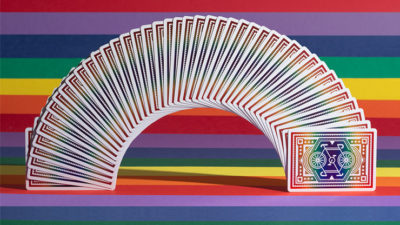 DKNG Rainbow Wheels, Orange Playing Cards by Art of Play - Image 6