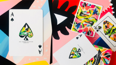 2021 Summer Collection: Mountain Gilded Playing Cards by CardCutz - Image 3