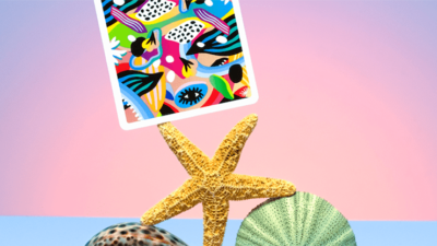2021 Summer Collection: Ocean Gilded Playing Cards by CardCutz - Image 3