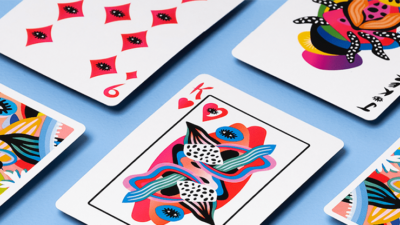 2021 Summer Collection: Ocean Gilded Playing Cards by CardCutz - Image 4
