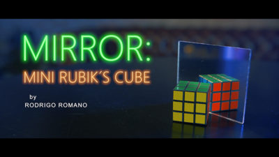 Mirror Mini Rubik Cube, Gimmick and Online Instructions by Rodrigo Romano