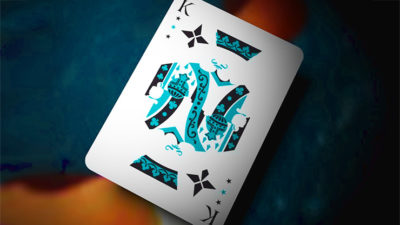 Aqua Falcon Throwing Cards by Rick Smith Jr. and De'vo - Image 3