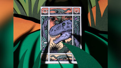 Dinosaur Playing Cards by Art of Play - Image 2