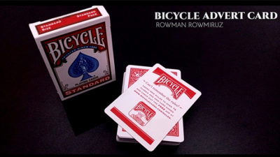 Bicycle Advert Card by Rowman Rowmiruz video (Download)