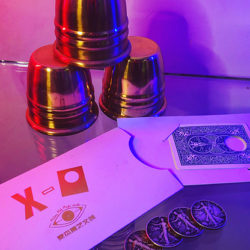 X BLACK HOLE BLUE, Gimmicks and Online Instructions by Kingsley Xu