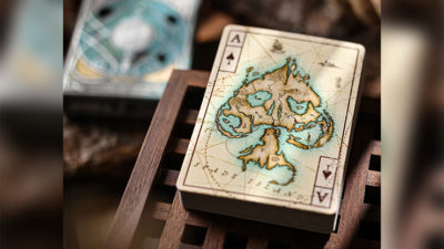 Eye of the Ocean Lunae, Teal Playing Cards - Image 6