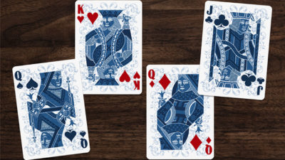 White Tulip Playing Cards Dutch Card House Company - Image 4