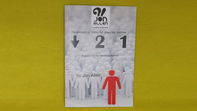 DOWN TO ONE, Gimmicks & Online Instructions by Jon Allen