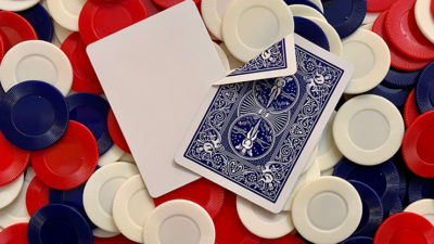 Stripper Bicycle Index Only Blue Playing Cards - Image 2