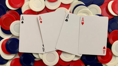 Gilded Red Bicycle Index Only Playing Cards - Image 2
