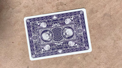 Gilded Bicycle Snail, Blue Playing Cards - Image 6