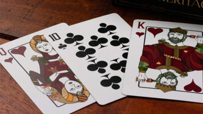 The Heritage Series Clubs Playing Cards - Image 3