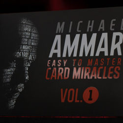 Easy to Master Card Miracles, Gimmicks and Online Instruction V1 by Michael Ammar