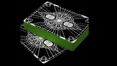 Chris Cards Gilded Green Playing Cards - Image 4