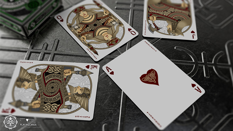 Valhalla Viking Emerald, Special Playing Cards - Image 3