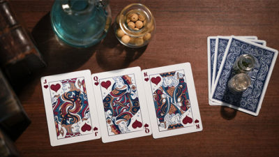 Sorcerer's Apprentice Playing Cards, Blue - Image 4