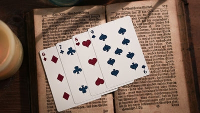 Sorcerer's Apprentice Playing Cards, Blue - Image 5