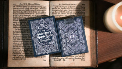 Sorcerer's Apprentice Playing Cards, Blue